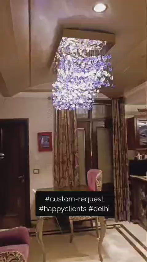Load video: PANDORA CRYSTAL CHANDELIER